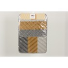 Набор ковриков Dasch «Марсела», 50х70 см, 40х50 см, цвет бежевый - фото 295573501