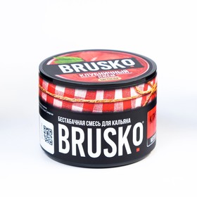 Бестабачная смесь Brusko "Клубничный джем", 50 г, medium 7830847