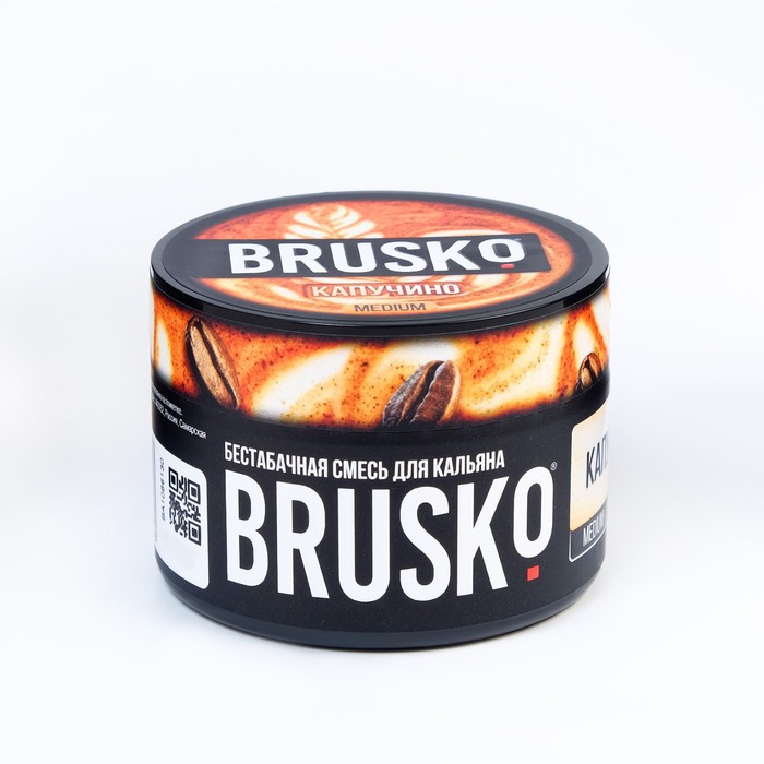 Бестабачная смесь Brusko "Капучино", 50 г, medium
