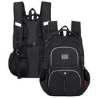 Рюкзак молодежный 41 х 26 х 15 см, эргономичная спинка, Merlin, чёрный M21-137-20 - фото 9685041
