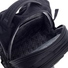 Рюкзак молодёжный 41 х 26 х 15 см, эргономичная спинка, Merlin, чёрный M21-137-3 - Фото 8