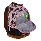 Рюкзак школьный 46 х 32 х 14 см, эргономичная спинка + брелок, Merlin, розовый 21-2023-3 - Фото 5