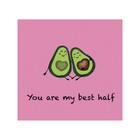 Органайзер в ванну на присосках «Ты моя лучшая половинка», для хранения игрушек и мелочей, размер 33х39 см - Фото 2