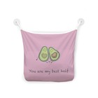 Органайзер в ванну на присосках «Ты моя лучшая половинка», для хранения игрушек и мелочей, размер 33х39 см - Фото 3