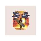 Органайзер в ванну на присосках «Серфинг на закате», для хранения игрушек и мелочей, размер 33х39 см - Фото 2