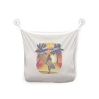 Органайзер в ванну на присосках «Серфинг на закате», для хранения игрушек и мелочей, размер 33х39 см - Фото 3