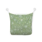 Органайзер в ванну на присосках «Приятные снежинки», для хранения игрушек и мелочей, размер 33х39 см - Фото 3