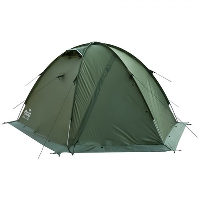 Палатка Rock 3 (V2), цвет зелёный