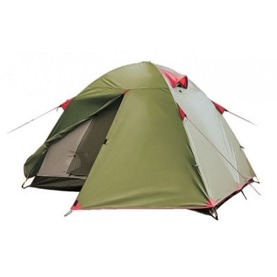 Палатка Lite Tourist 2, цвет зелёный