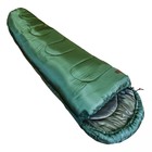 Спальный мешок Totem Hunter, кокон, 1 слой, левый, 80х220 см, +7°C, цвет оливковый - Фото 2