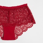 Трусы женские слипы, цвет красный, размер 44 7801083