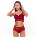 Трусы женские слипы, цвет красный, размер 44 7801083