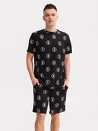 Пижама мужская: футболка, шорты KAFTAN Money, размер 54, чёрная - Фото 6