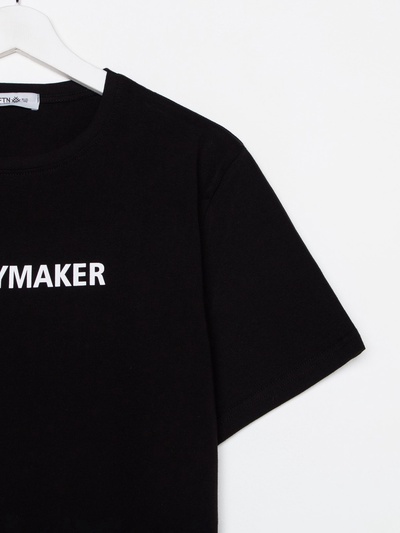Пижама мужская (футболка, шорты) KAFTAN Moneymaker, размер 52, чёрная
