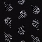 Пижама мужская KAFTAN F*ck, размер 56, чёрная 7624312