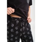 Пижама мужская KAFTAN "F*ck you" р.48, черный - фото 25319928