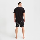 Пижама мужская KAFTAN "F*ck you" р.50, черный - фото 25981544