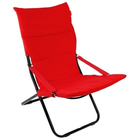 Кресло-шезлонг, 85x64x86 мм, цвет винный