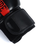 УЦЕНКА Перчатки боксёрские детские FIGHT EMPIRE, размер 4 oz, чёрно-красные - Фото 8