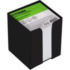 Блок бумаги для записей Стамм "Офис", 8 x 8 x 8 см, 60 г/м2, в пластиковом боксе, белый - фото 6583609