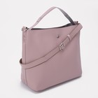 Сумка женская на молнии Miss Bag, цвет пудра - фото 25981768