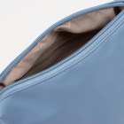 Сумка-мешок Miss Bag на молнии, цвет голубой - Фото 3