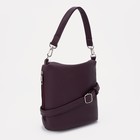 Сумка женская на молнии Miss Bag, цвет бордовый 7811226 - фото 16578448