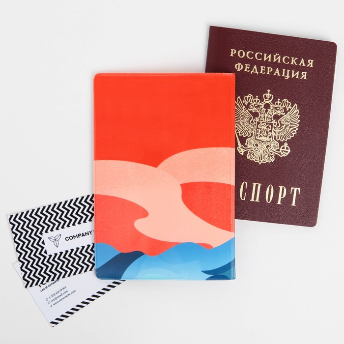 Обложка для паспорта «Крымские каникулы», ПВХ - фото 1927884543