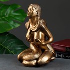 Фигура "Девушка с удавом" бронза, 28х16х18см - Фото 4