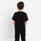 Футболка для мальчика KAFTAN "Hype", рост 146-152, цвет чёрный - фото 21560569