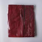 Чехол для одежды 60×140 см, спанбонд, цвет бордо - Фото 7