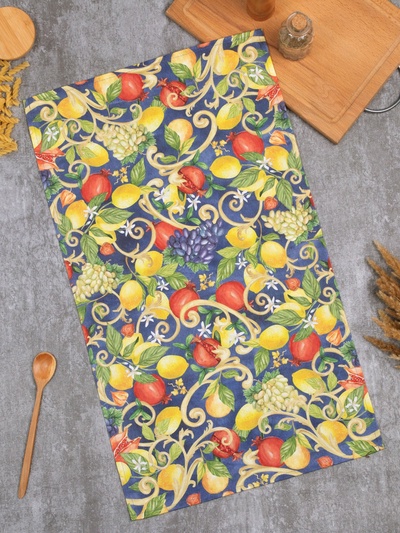 Полотенце «Этель» Southern fruits 40×73 см, 100% хлопок, саржа 190 г/м²