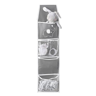 Кармашки для детского шкафчика «Слоник», 100х20 см