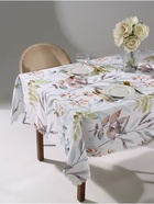 Скатерть «Доляна. Акварельные листья», 145×180 см, 100% п/э - Фото 1