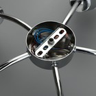 Люстра Неман 5х40Вт Е14 хром 56х56х17см 7809738