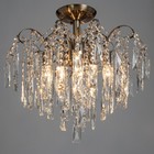 Люстра Маргарет 5х40Вт Е14 бронза 48х48х48см 7809779