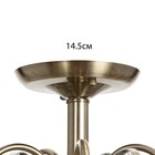 Люстра Маргарет 5х40Вт Е14 бронза 48х48х48см 7809779