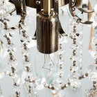 Люстра Маргарет 5х40Вт Е14 бронза 48х48х48см 7809779