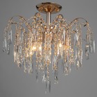 Люстра «Маргарет», Е14, 5×40 Вт, 48×48×48 см, золото - фото 59336975