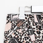 Набор для сауны Этель "Леопард" парео с бантиком+полотенце 80х150 см+повязка,100% хл 7620926