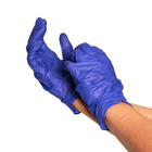 Перчатки нитриловые, неопудренные, нестерильные, размер M, 50 пар, голубые - Фото 1