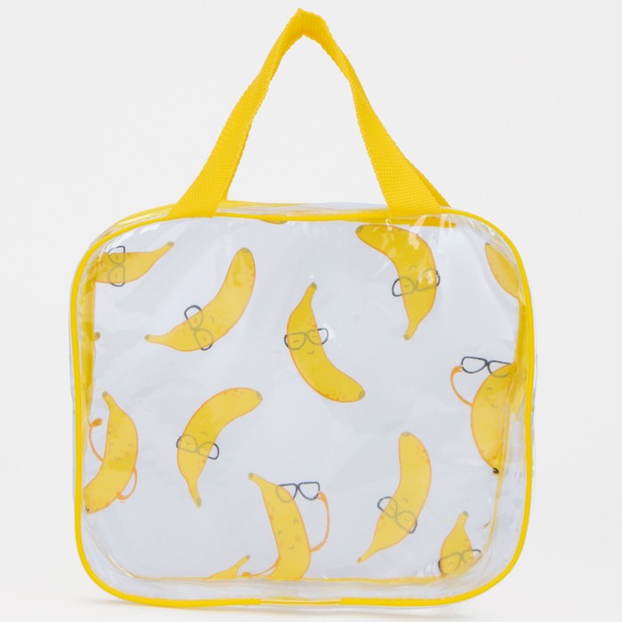 Косметичка на молнии, цвет жёлтый 7745780