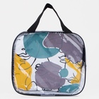 Косметичка на молнии, цвет чёрный 7745781