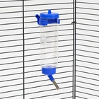 Поилка для грызунов «Пижон», 250 мл, синяя - Фото 5