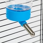 Поилка для клетки, 400 мл, 9×6×20 см, голубая - Фото 6