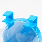 Поилка для клетки, 500 мл, 9×6.5×23 см, голубая - Фото 4