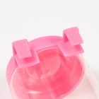 Поилка для клетки, 500 мл, 9×6.5×23 см, розовая - Фото 4