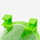 Поилка для клетки, 500 мл, 9×6.5×23 см, зелёная - Фото 4