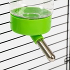 Поилка для клетки, 500 мл, 9×6.5×23 см, зелёная - Фото 6