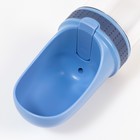 Поилка прогулочная 350 мл, синяя - Фото 2